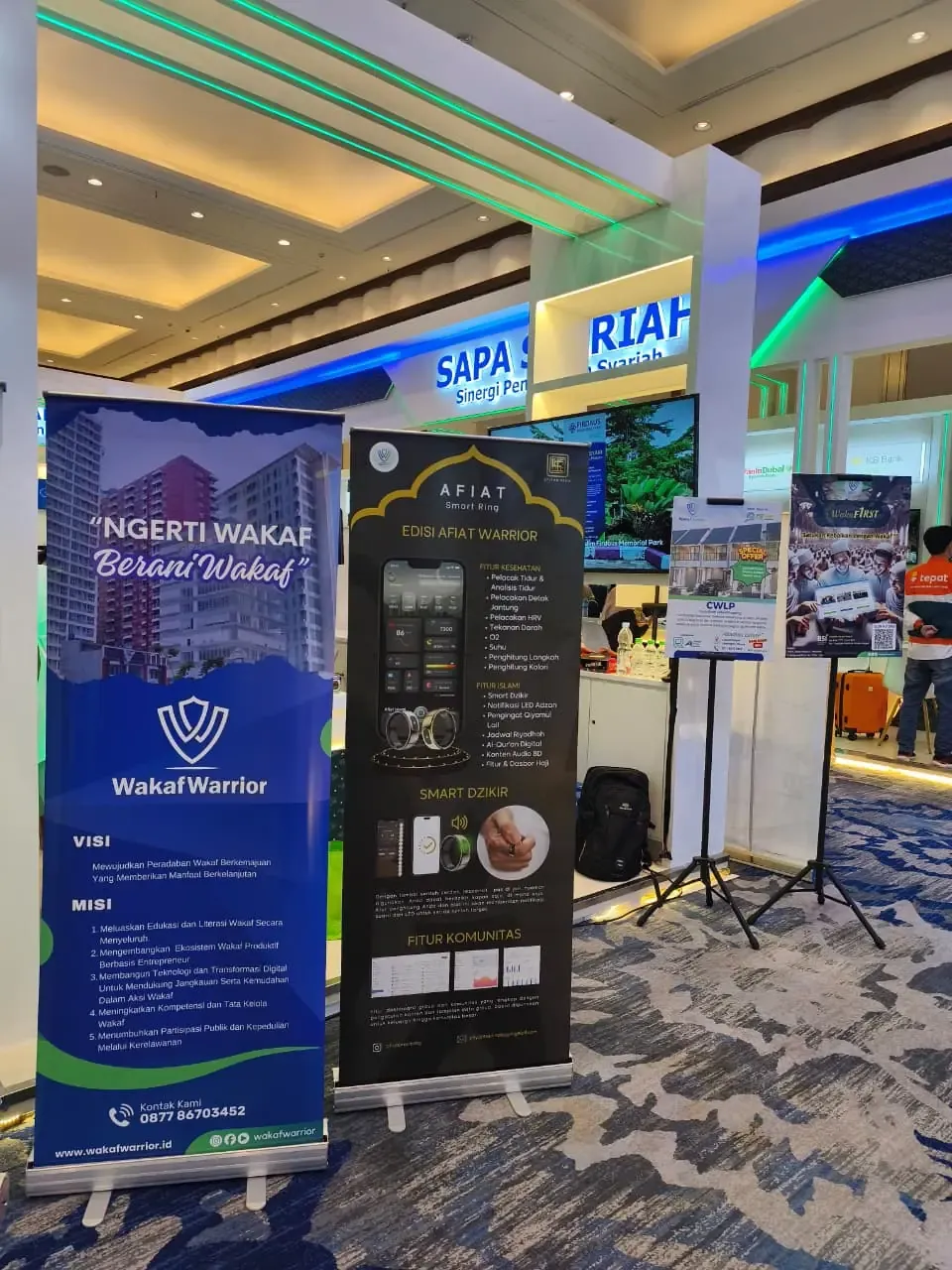 AFIAT exhibiting alongside partners at an expo